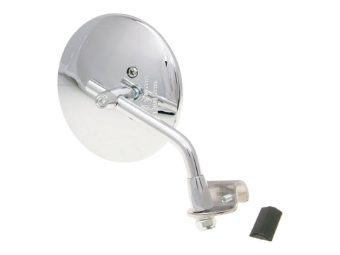 clamp-on mirror left / right chromed for Vespa CIF MOTOVEIKALS 21