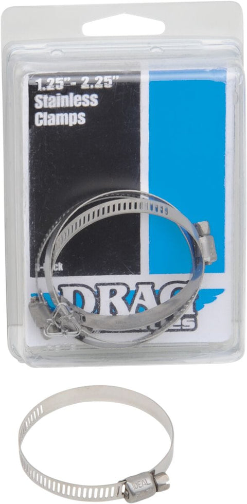 Clamps Ss 1.25"-2.25"Dia DRAG SPECIALTIES DRAG SPECIALTIES MOTOVEIKALS 21