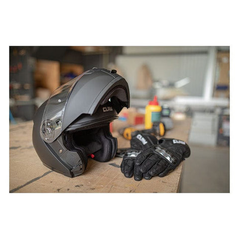 CLAW Travel Flip-up helmet matt black CLAW MOTOVEIKALS 21