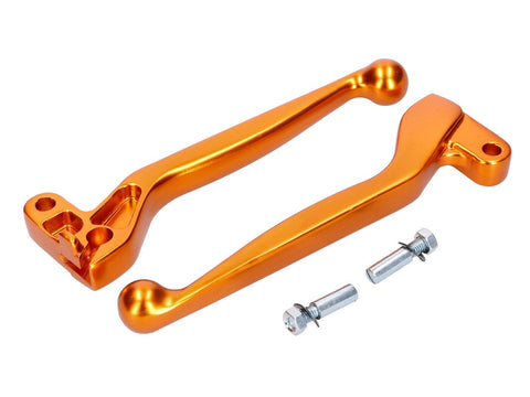 clutch and brake lever set ALU anodized golden for Simson S50, S51, S53, S70, S83, SR50, SR80 101 OCTANE MOTOVEIKALS 21