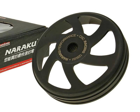 clutch bell Naraku V.2 CNC 125mm for Kymco, Honda, GY6 125/150cc NARAKU MOTOVEIKALS 21