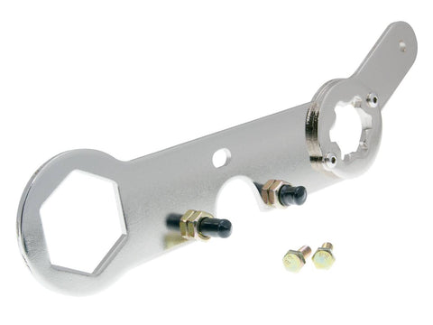 clutch bell / variator blocking tool 3-in-1 with wrench for Minarelli 101 OCTANE MOTOVEIKALS 21