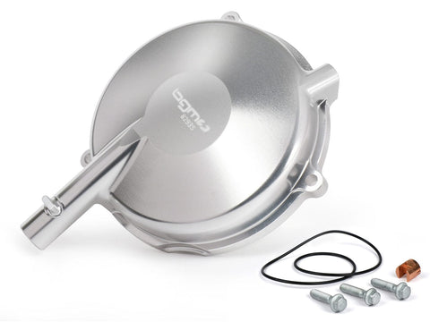 clutch cover BGM Pro Superstrong CNC Vespa Largeframe (1958-1962) silver, conversion to PX clutch type for Vespa BGM PRO MOTOVEIKALS 21