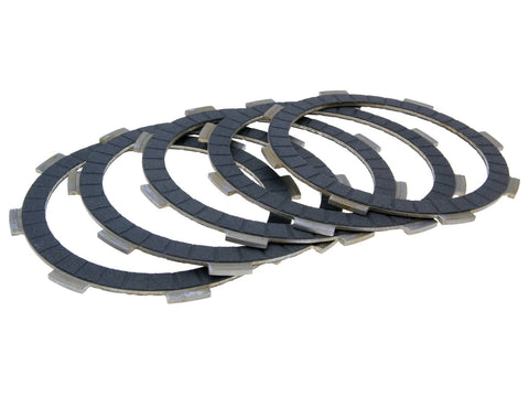 clutch disc / friction plate set LAM EBC Carbon for Honda TRX 250, Yamaha MT 125, YZF-R 125 EBC MOTOVEIKALS 21