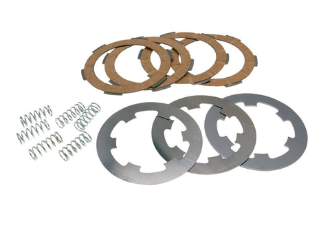 clutch disc set / clutch friction plate set incl. springs Ferodo for Vespa PK 50, 125 FL, XL, Piaggio APE 50 TL5, TL6 FERODO MOTOVEIKALS 21