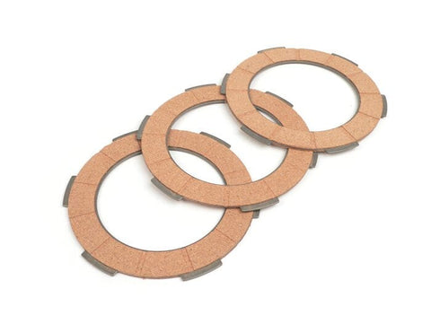 Clutch friction plate set -BGM Pro Vespa Smallframe V50, V90, SS50, SS90, PV125, ET3, PK50, PK80, PK50 S, PK80 S, PK125 S, PK50 XL, PK125 XL, ETS, PK50 HP, PK50 SS - 3 plates BGM PRO MOTOVEIKALS 21