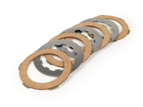 Clutch friction plate set incl. steel plates -BGM ORIGINAL- Lambretta LI, LIS, SX, TV (series 2-3), DL, GP - 4 friction plates BGM ORIGINAL MOTOVEIKALS 21