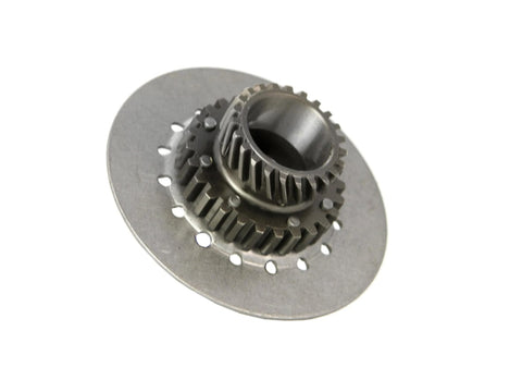 clutch gear Z 23/26 DRT for primary Z 65/Z 67/Z 68 for Vespa 125 GTR 2°, ?TS 2°, ?150 Sprint V 2°, ?Super 2°, ?PX80-150, ?PE, ?Lusso -1994 DRT_REENGINEERING MOTOVEIKALS 21