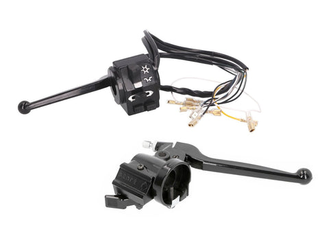 clutch lever and brake lever assembly set for Simson S51, S53, S70, S83, SR50, SR80 101 OCTANE MOTOVEIKALS 21