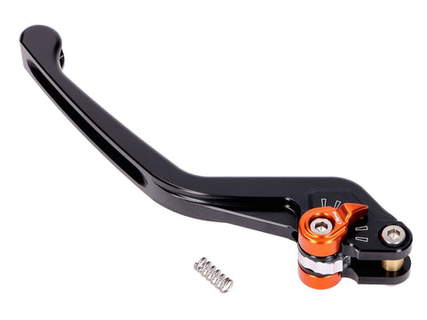 clutch lever / brake lever Puig 3.0 rear adjustable - black orange PUIG MOTOVEIKALS 21