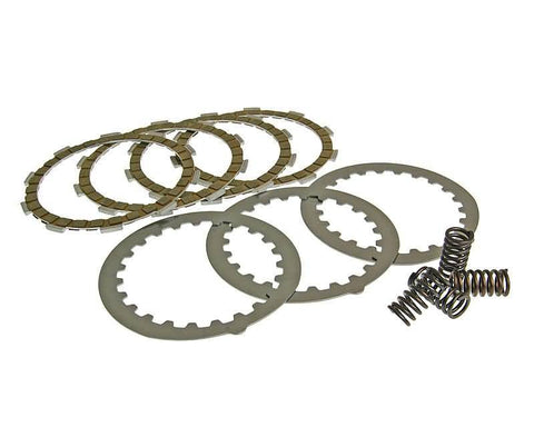 clutch plate / disc set Sport 4-disc clutch for Minarelli AM, Generic, KSR-Moto, Keeway, Motobi, Ride, 1E40MA, 1E40MB 101 OCTANE MOTOVEIKALS 21