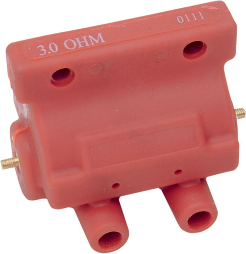 Coil Molded 3 Ohm Red DRAG SPECIALTIES DRAG SPECIALTIES MOTOVEIKALS 21