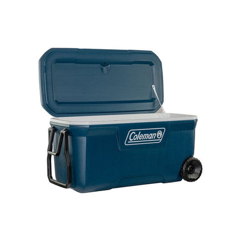 Coleman 100QT Wheeled Xtreme cooler blue COLEMAN MOTOVEIKALS 21