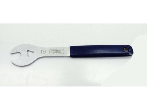 Cone wrench 15mm for moped, moped, mokick, KKR DIVERSE / IMPORT MOTOVEIKALS 21