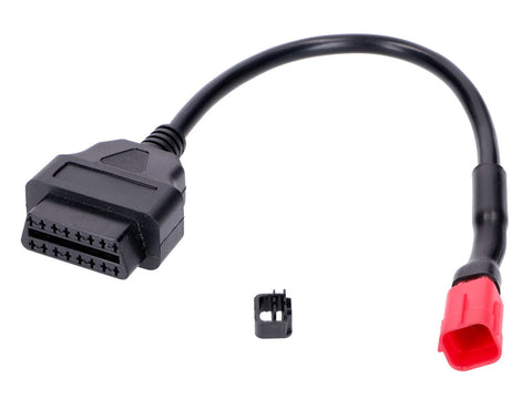 connection cable OBD diagnostic device Delphi EFI for Euro4 China 4-stroke DIVERSE / IMPORT MOTOVEIKALS 21