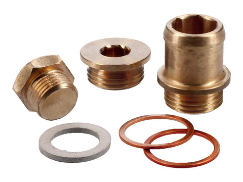 coolant hose flange and plug Polini for Minarelli LC RV4-3, Peugeot 103 XPLC, Clip LC, RCXLC POLINI MOTOVEIKALS 21