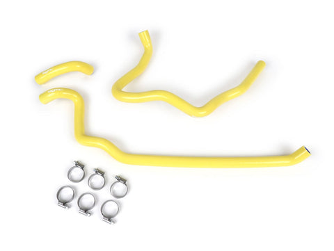 Coolant hose set -BGM PRO silicone 180°C- Vespa GT 125-200, Vespa GTL 125-200, Vespa GTS 125-300, Vespa GTV 125-250 - yellow BGM PRO MOTOVEIKALS 21