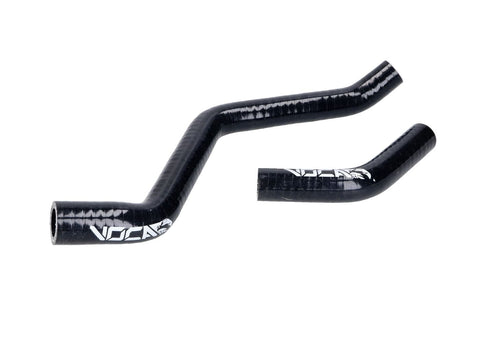 cooling hose kit Voca HQ reinforced black for Derbi Senda DRD D50B Euro3, Euro4 VOCA RACING MOTOVEIKALS 21