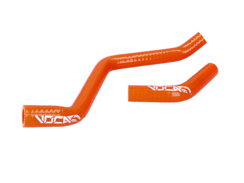 cooling hose kit Voca HQ reinforced orange for Derbi Senda DRD D50B Euro3, Euro4 VOCA RACING MOTOVEIKALS 21