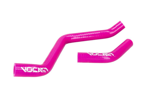 cooling hose kit Voca HQ reinforced pink for Derbi Senda DRD D50B Euro3, Euro4 VOCA RACING MOTOVEIKALS 21
