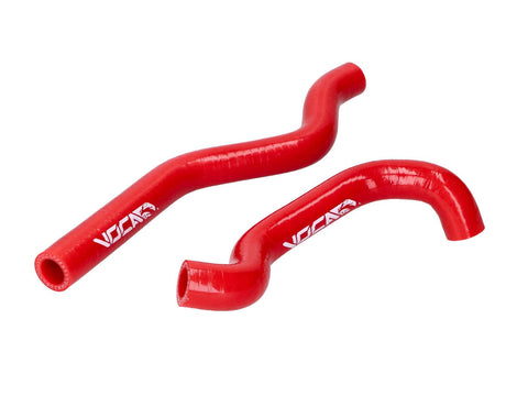 cooling hose kit Voca HQ reinforced red for Rieju MRT, Sherco, Beta AM6 Euro3, Euro4 VOCA RACING MOTOVEIKALS 21