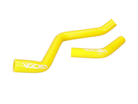 cooling hose kit Voca HQ reinforced yellow for Derbi Senda DRD D50B Euro3, Euro4 VOCA RACING MOTOVEIKALS 21