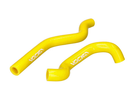cooling hose kit Voca HQ reinforced yellow for Rieju MRT, Sherco, Beta AM6 Euro3, Euro4 VOCA RACING MOTOVEIKALS 21