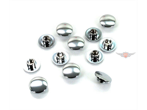 Cover caps for hexagon socket M10 screw head chrome 12 pieces for moped mokick DIVERSE / IMPORT MOTOVEIKALS 21