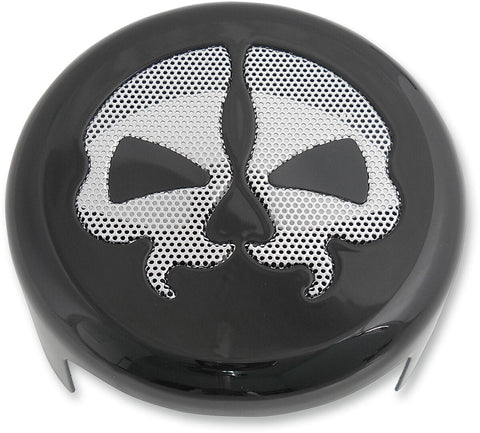 Cover Horn Sp Skl Blk DRAG SPECIALTIES DRAG SPECIALTIES MOTOVEIKALS 21