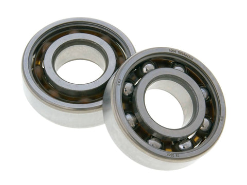 crankshaft bearing set Malossi MHR open 20x47x14 SKF 6204 TN9/HN3 C4 for Minarelli, Derbi EBE, EBS, D50B0 MALOSSI MOTOVEIKALS 21
