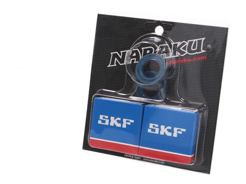 crankshaft bearing set Naraku SKF C4 metal cage for Derbi EBE, EBS, D50B0 = NK104.21 NARAKU MOTOVEIKALS 21