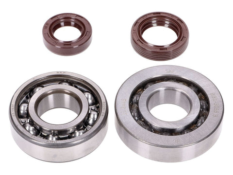 crankshaft bearing set Naraku SKF, FKM Premium C3, C4 metal cage for Peugeot vertical Euro2 NARAKU MOTOVEIKALS 21