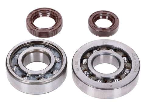 crankshaft bearing set Naraku SKF, FKM Premium C3, C4 polyamide for Peugeot vertical E2 NARAKU MOTOVEIKALS 21