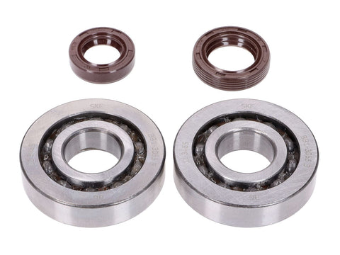 crankshaft bearing set Naraku SKF, FKM Premium C3 for Peugeot vertical Euro1 NARAKU MOTOVEIKALS 21