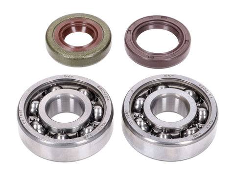 crankshaft bearing set Naraku SKF, FKM Premium C4 metal cage for Minarelli AM NARAKU MOTOVEIKALS 21