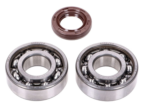 crankshaft bearing set Schmitt SKF, FKM Premium -C4- for Piaggio Ciao, Bravo, Boxer SCHMITT MOTOVEIKALS 21