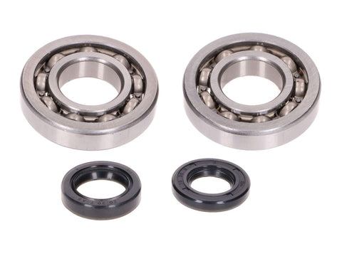crankshaft bearing set w/ shaft seals for Peugeot Speedfight, Elyseo, Trekker 100 OEM STANDARD MOTOVEIKALS 21