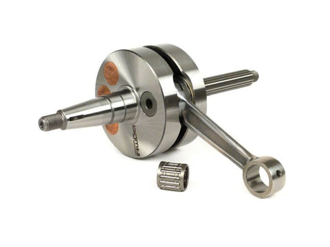 Crankshaft -BGM Evolution 52mm stroke, 105mm conrod (standard), Ų=90mm webs- Piaggio Maxi 2-stroke, Aprilia SR125, Gilera Runner 125FX, 180FXR, Italjet Dragster 125, 180, Piaggio SKR125, SKR150, Typhoon 125, Skipper125, Skipper150, Hexagon 125EX, 150EX, BGM PRO MOTOVEIKALS 21