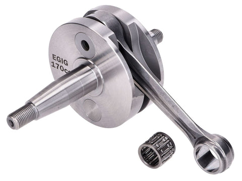 crankshaft EGIG Performance full circle stroke 51mm, connecting rod 115mm for 170cc Vespa Smallframe EGIG PERFORMANCE MOTOVEIKALS 21