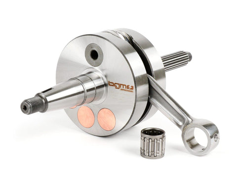 Crankshaft long stroke -BGM Evolution 2 55mm stroke, 110mm conrod, Ų=90mm webs - Piaggio Maxi 2-stroke, Aprilia SR125, Gilera Runner 125FX, 180FXR, Italjet Dragster 125, 180, Piaggio SKR125, SKR150, TPH125, Skipper125, Skipper150, Hexagon 125EX, 150EX, 1 BGM PRO MOTOVEIKALS 21