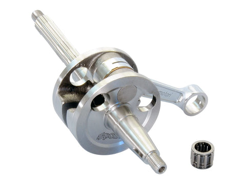 crankshaft Polini 12mm for Piaggio 50cc AC, LC POLINI MOTOVEIKALS 21