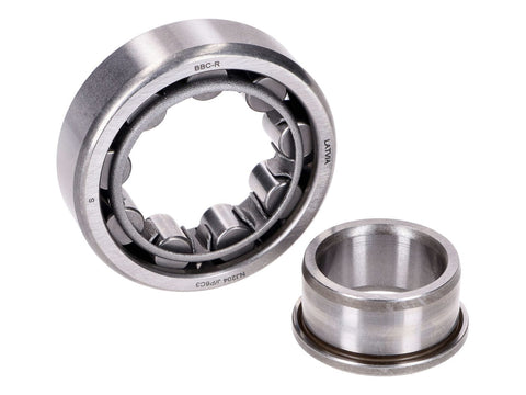 crankshaft roller bearing NJ204 C3 - 20x47x14 for Simson S51, S53, S70, S83, SR50, SR80, KR51/2 Schwalbe, M500, M700 engine DIVERSE / IMPORT MOTOVEIKALS 21