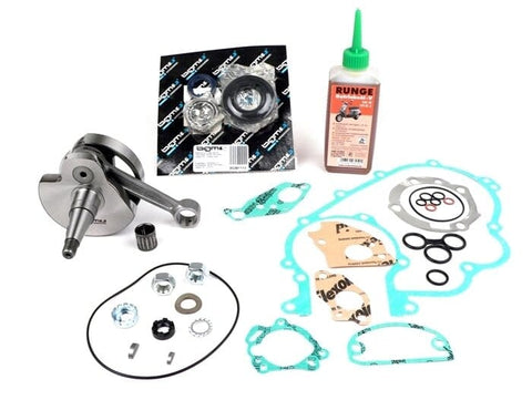 Crankshaft set -BGM PRO Touring 57mm stroke- Vespa PX200 - oil seal drive side rubber BGM PRO MOTOVEIKALS 21