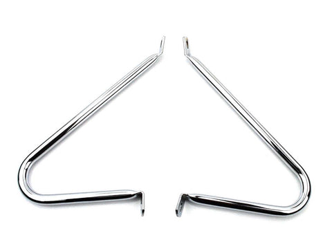 Crash bar chrome 2 pieces for Hercules Prima M Hobby Rider, moped, moped, mokick DIVERSE / IMPORT MOTOVEIKALS 21