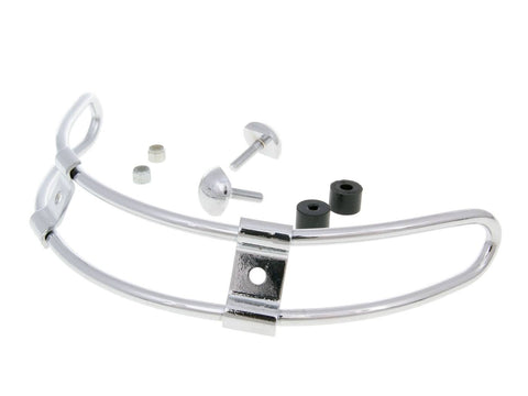 crash bar / roll bar Buzzetti chromed for front fender for Vespa Primavera, Sprint, S 50, 125, 150 BUZZETTI MOTOVEIKALS 21