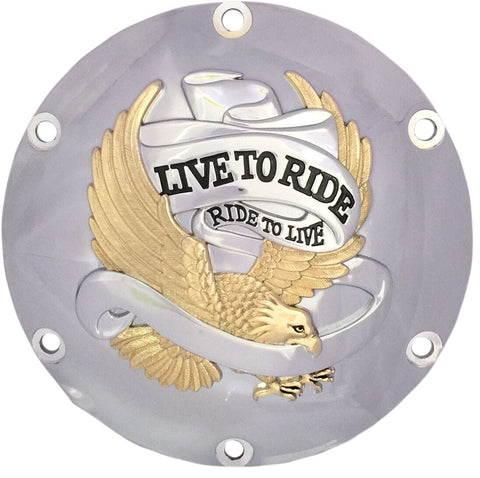 Cvr Drby Ltr Gld 04-22Xl DRAG SPECIALTIES DRAG SPECIALTIES MOTOVEIKALS 21