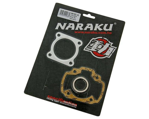 cylinder gasket set Naraku 70cc for Peugeot vertical AC = NK102.43.2 NARAKU MOTOVEIKALS 21
