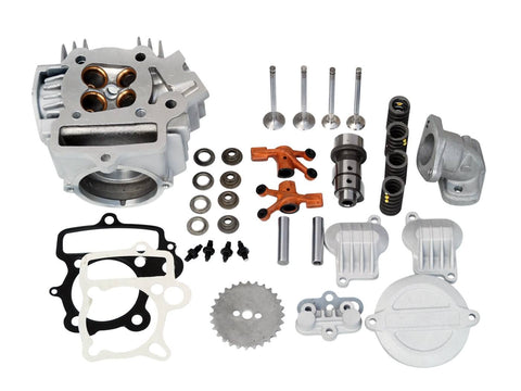 cylinder head Polini aluminum 107cc 52mm 4V for Honda XR, CRF, Polini Minicross, Minimotard 110 XP4T POLINI MOTOVEIKALS 21