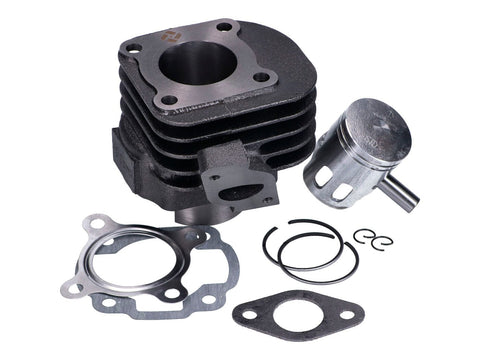 Cylinder kit 50cc 10mm piston pin inclined manifold for IE40QMB, Minarelli horizontal AC, Motowell, Tauris, CPI, Beta Arc 50cc 101 OCTANE MOTOVEIKALS 21