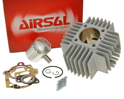 cylinder kit Airsal racing 68.4cc 45mm for Puch Automatic, X30 with short cooling fins AIRSAL MOTOVEIKALS 21